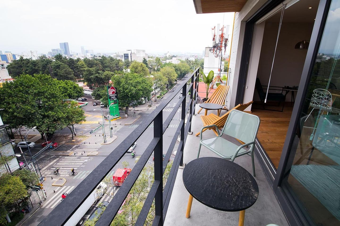 Apartamentos La Condesa Mexiko-Stadt Exterior foto